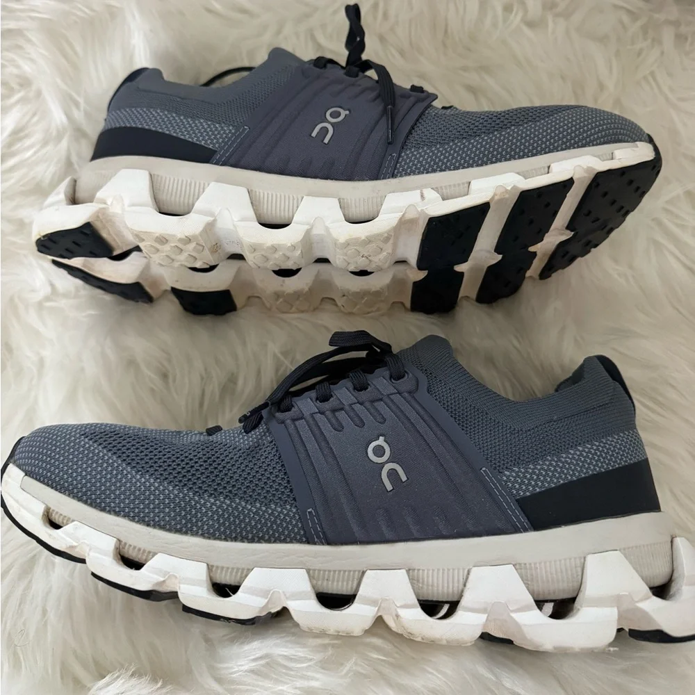 On Running Shoe Cloudswift 3 in blue and white - Picture 10 of 14